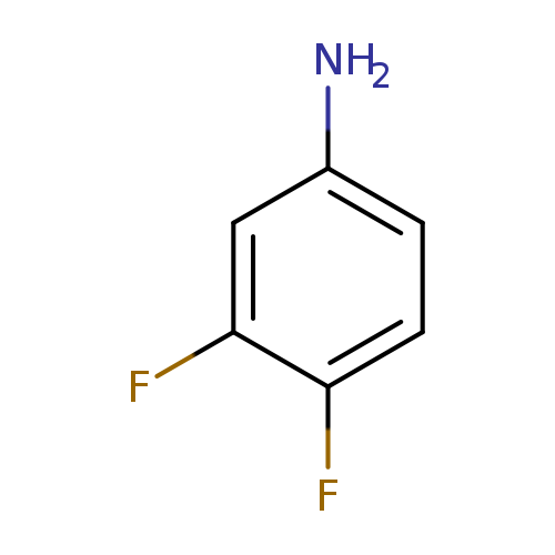 Nc1ccc(c(c1)F)F