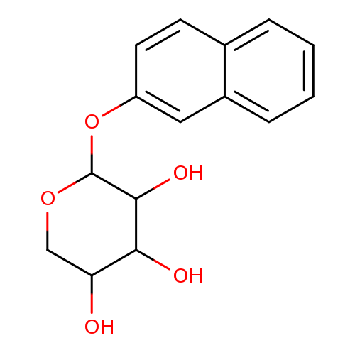 OC1COC(C(C1O)O)Oc1ccc2c(c1)cccc2