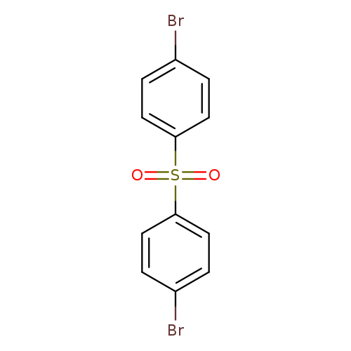 Brc1ccc(cc1)S(=O)(=O)c1ccc(cc1)Br