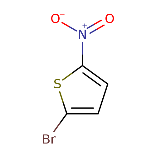 [O-][N+](=O)c1ccc(s1)Br