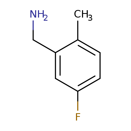 NCc1cc(F)ccc1C