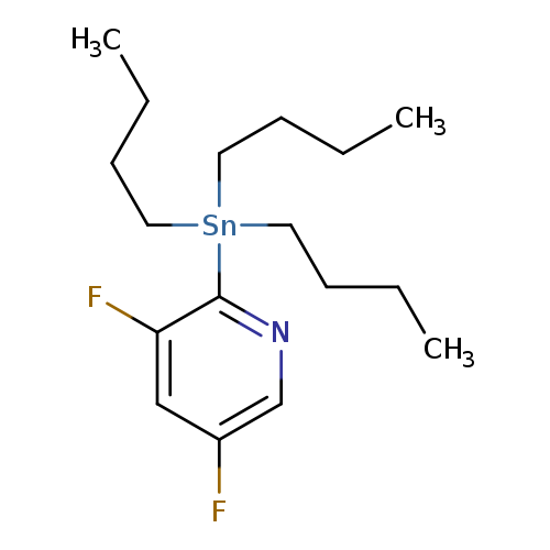 CCCC[Sn](c1ncc(cc1F)F)(CCCC)CCCC