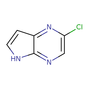 Clc1cnc2c(n1)cc[nH]2