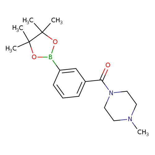 CN1CCN(CC1)C(=O)c1cccc(c1)B1OC(C(O1)(C)C)(C)C