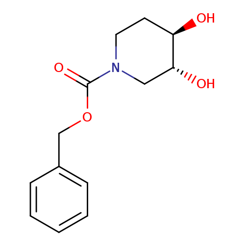 O[C@@H]1CCN(C[C@H]1O)C(=O)OCc1ccccc1