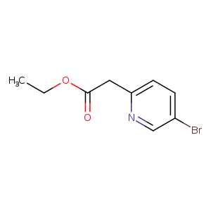 CCOC(=O)Cc1ccc(cn1)Br