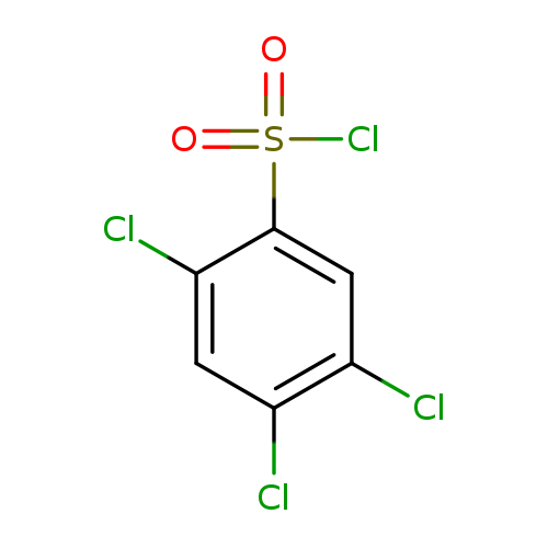Clc1cc(c(cc1Cl)Cl)S(=O)(=O)Cl