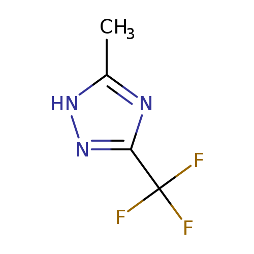 Cc1[nH]nc(n1)C(F)(F)F