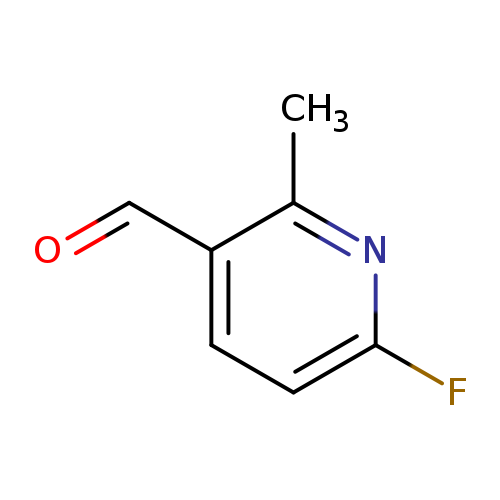 Cc1nc(F)ccc1C=O