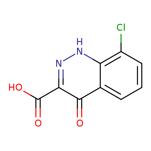 OC(=O)c1n[nH]c2c(c1=O)cccc2Cl