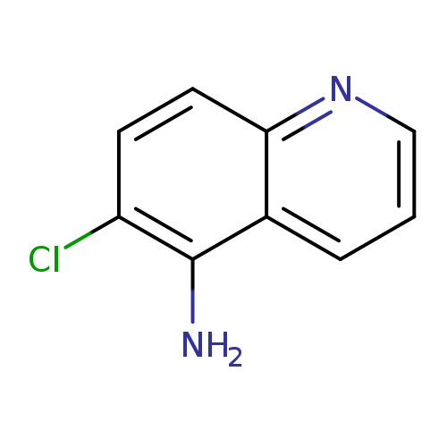 Clc1ccc2c(c1N)cccn2