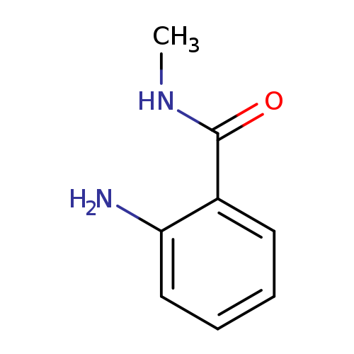 CNC(=O)c1ccccc1N