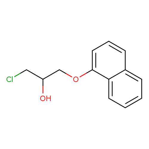 ClCC(COc1cccc2c1cccc2)O