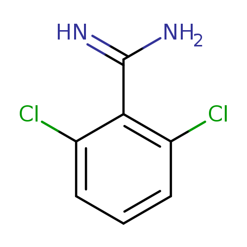 NC(=N)c1c(Cl)cccc1Cl