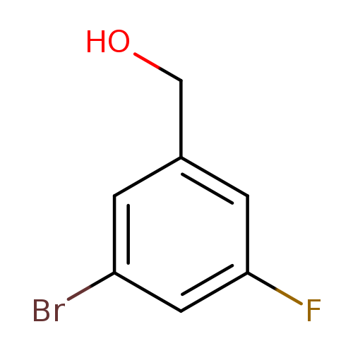 OCc1cc(F)cc(c1)Br