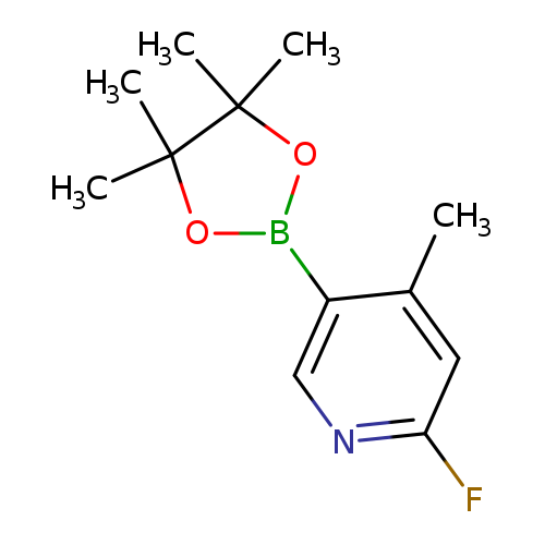 CC1(C)OB(OC1(C)C)c1cnc(cc1C)F