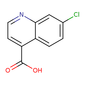 Clc1ccc2c(c1)nccc2C(=O)O