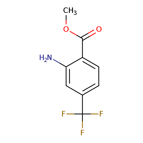 COC(=O)c1ccc(cc1N)C(F)(F)F