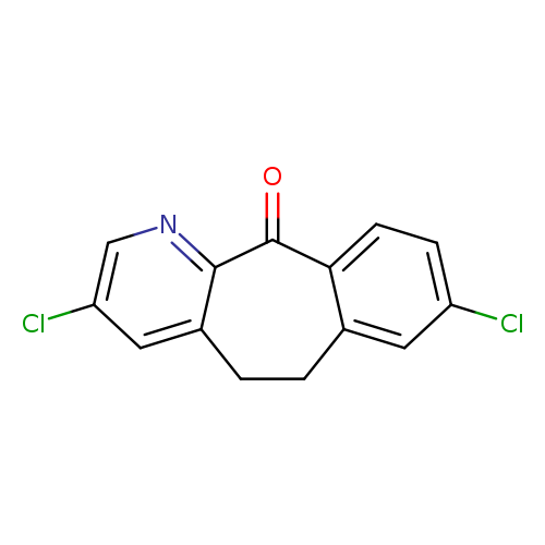 Clc1ccc2c(c1)CCc1c(C2=O)ncc(c1)Cl