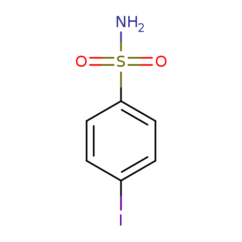 Ic1ccc(cc1)S(=O)(=O)N