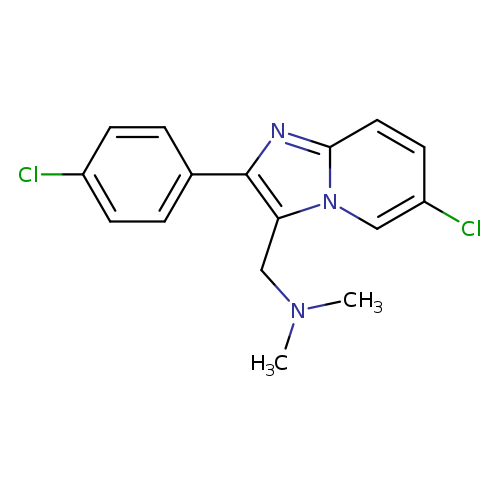 CN(Cc1c(nc2n1cc(Cl)cc2)c1ccc(cc1)Cl)C