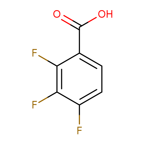 OC(=O)c1ccc(c(c1F)F)F