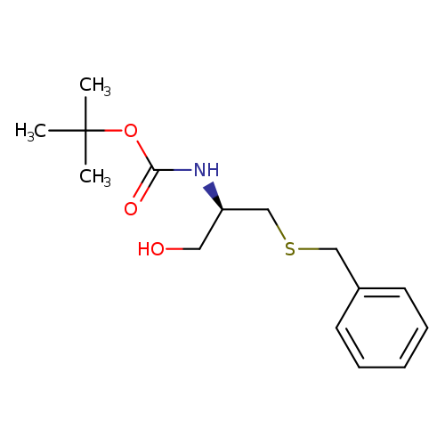 OC[C@@H](NC(=O)OC(C)(C)C)CSCc1ccccc1