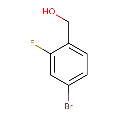 OCc1ccc(cc1F)Br