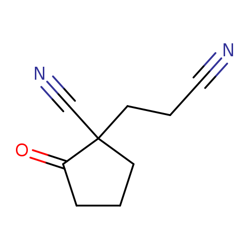N#CCCC1(C#N)CCCC1=O