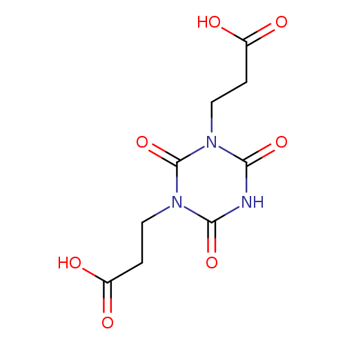 OC(=O)CCn1c(=O)[nH]c(=O)n(c1=O)CCC(=O)O