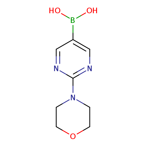 OB(c1cnc(nc1)N1CCOCC1)O