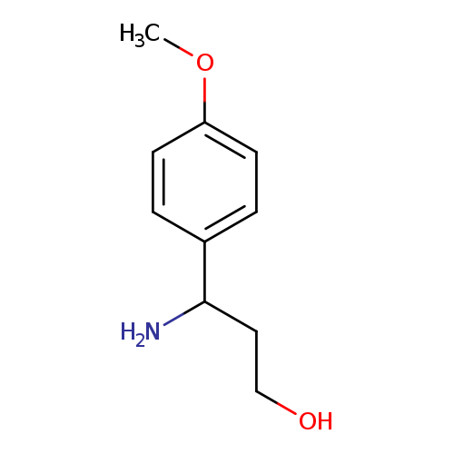 OCCC(c1ccc(cc1)OC)N