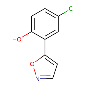 Clc1ccc(c(c1)c1ccno1)O