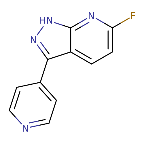 Fc1ccc2c(n1)[nH]nc2c1ccncc1