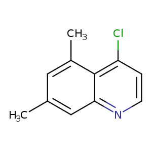 Cc1cc(C)c2c(c1)nccc2Cl