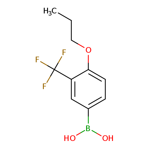 CCCOc1ccc(cc1C(F)(F)F)B(O)O