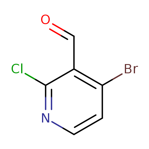 O=Cc1c(Br)ccnc1Cl
