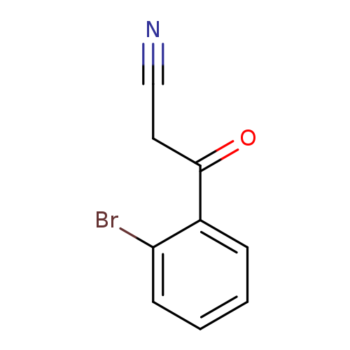 N#CCC(=O)c1ccccc1Br