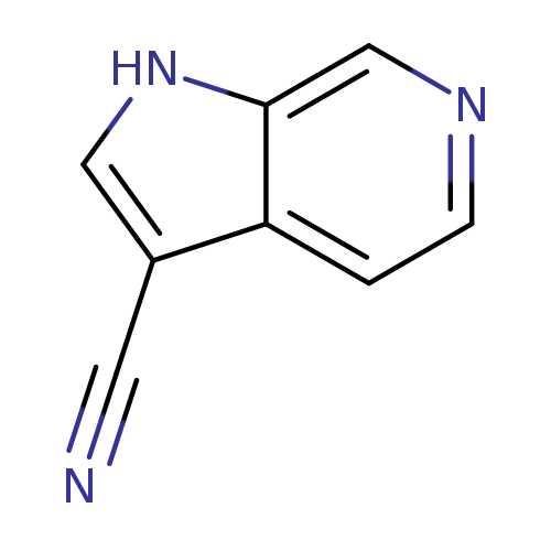 N#Cc1c[nH]c2c1ccnc2