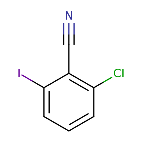 N#Cc1c(Cl)cccc1I