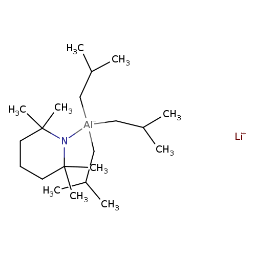 CC(C[Al-](N1C(C)(C)CCCC1(C)C)(CC(C)C)CC(C)C)C.[Li+]