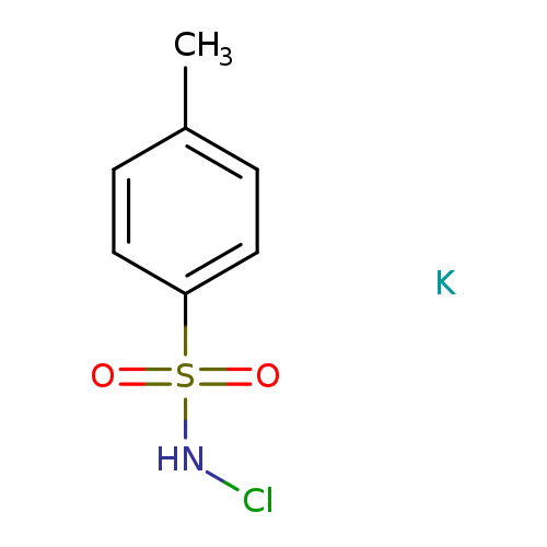 ClNS(=O)(=O)c1ccc(cc1)C.[K]