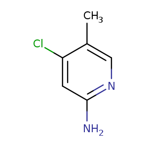 Nc1ncc(c(c1)Cl)C