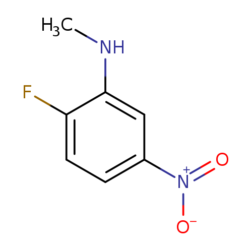 CNc1cc(ccc1F)[N+](=O)[O-]