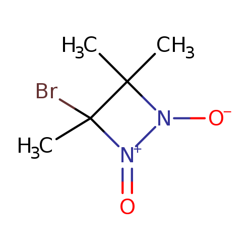 [O-]N1[N+](=O)C(C1(C)C)(C)Br