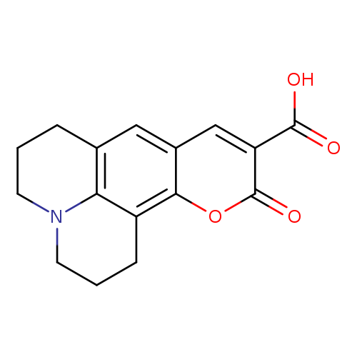 OC(=O)c1cc2cc3CCCN4c3c(c2oc1=O)CCC4