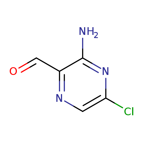 Nc1nc(Cl)cnc1C=O