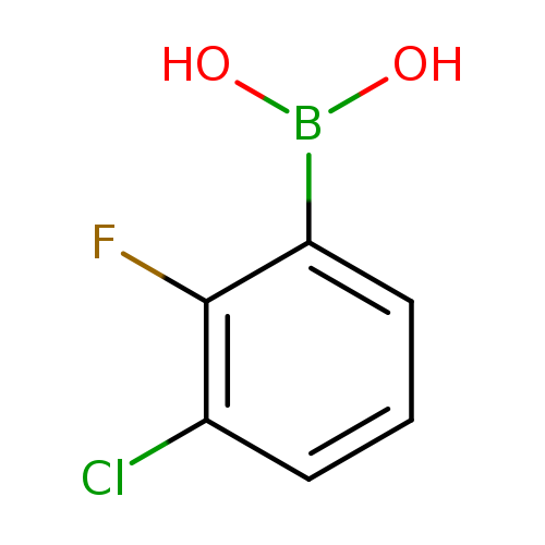 OB(c1cccc(c1F)Cl)O