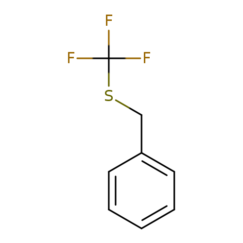 FC(SCc1ccccc1)(F)F