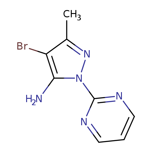 Cc1nn(c(c1Br)N)c1ncccn1